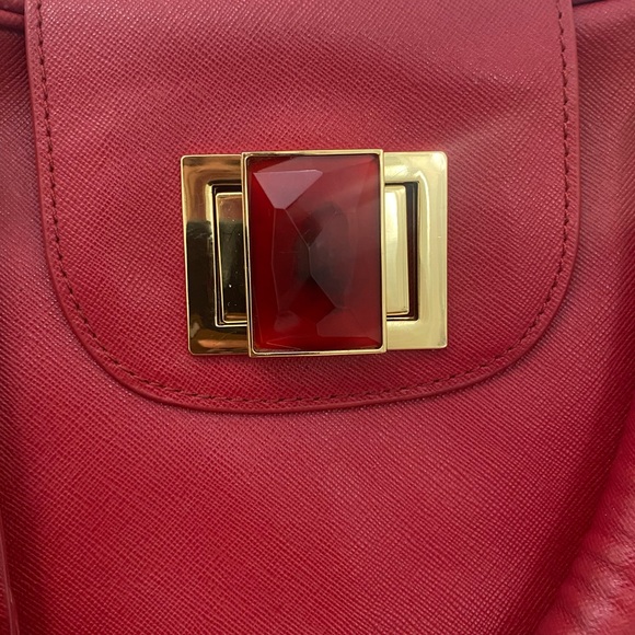 Red Badgley Mischka large handbag - Picture 2 of 14